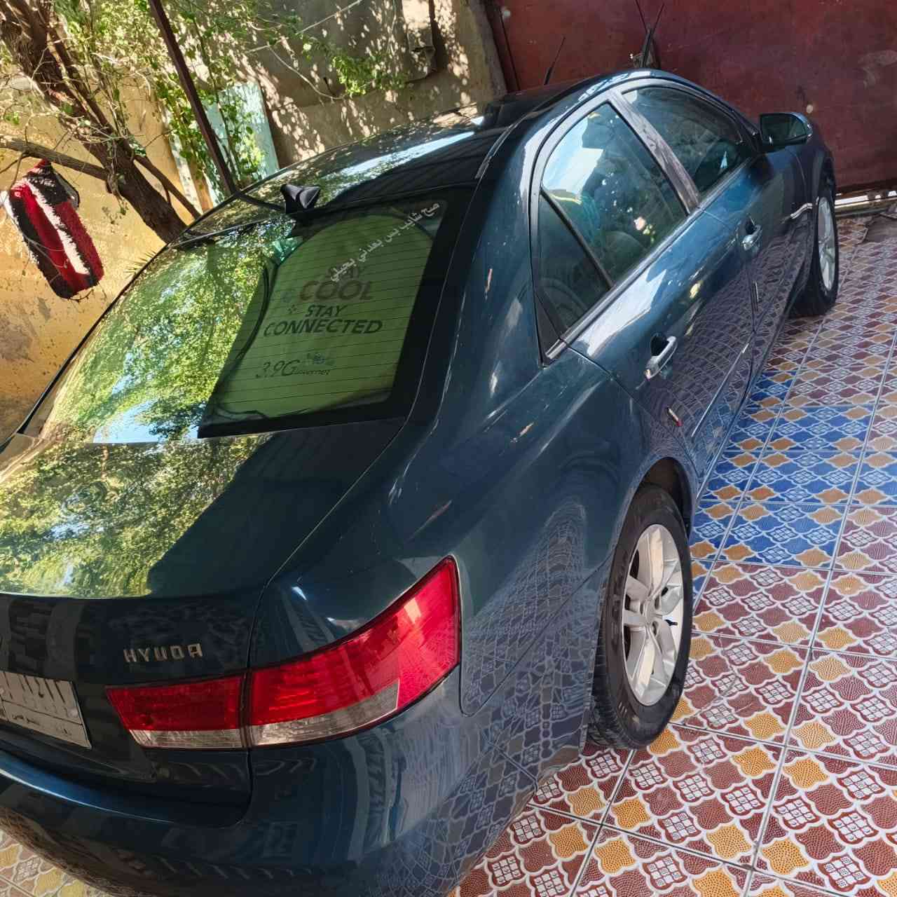 سلام عليكم سوناتا للبيع موديل 2007 سته سلندر شرط كير مكينه حداديه تبريد تدفه كهربائية تخم تاير كلها جاهز ما تخسر الف صبغ عام اثر جراد.  دواخل ضع الشركه شاشه كمره دواره السياره كلش جديده وحلوه مال جناي  رقم بغداد مكان ذي قار وسعر 90 وشراي يدلل الستفسار اكثر اتصل ***********
