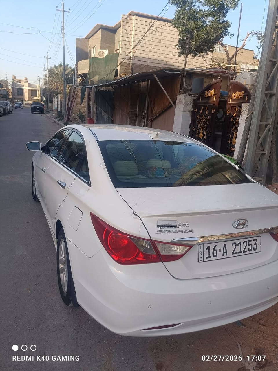 السلام عليكم اخوتي الاعزاء سوناتا امريكي بدون ضربه بدون صبغ موديل 13 لونه ابيض داخل عسلي  مكانها بابل مشروع وطني السياره باسمنا السعر 117,كل التفاصيل موجوده بالفيديو ***********
