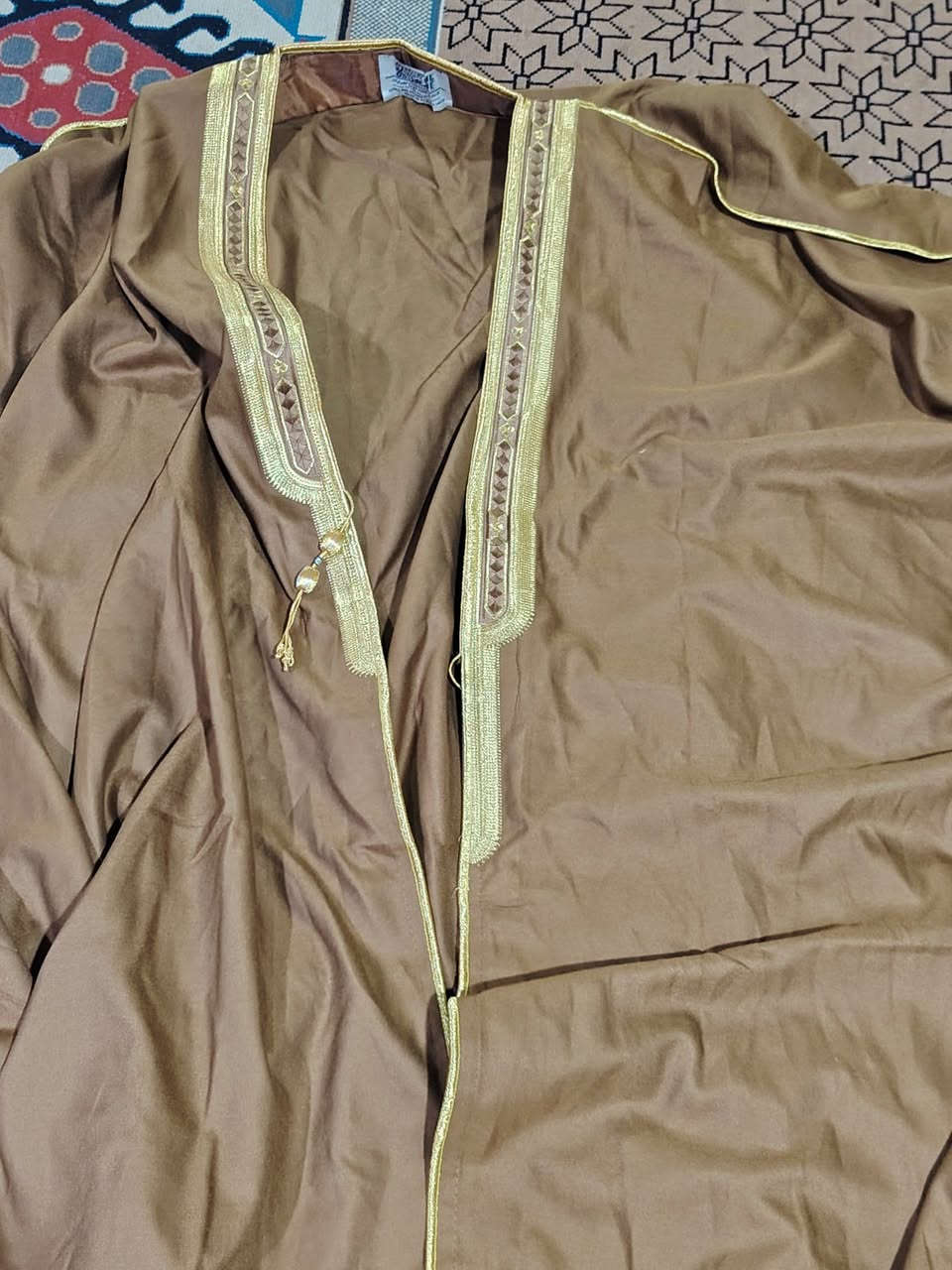 عبايه رجالين خياط جديده ابد مملبوسه سعره80جبيره موزغيره


**إذا كنت صاحب هذا الإعلان وتريد حذفه لأي سبب، رجاءا أرسل رسالة إلى الدعم الفني**