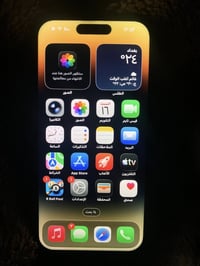ايفون14برو الزغير  شرق اوسط AAA مبدل بطاريه اصلي الذاكره128  مبدل شاشه...