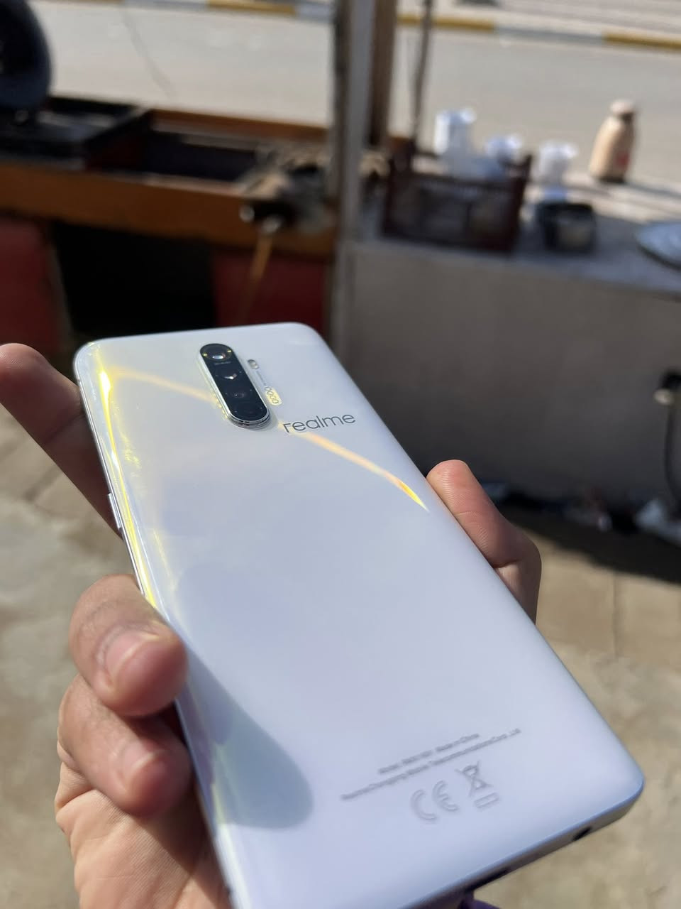 سلام عليكم للبيع ريلمي x2bro
ذاكره 256 
 باب اول 
الجهاز نضيف فوك متتصور 
الكامره فول كله شغال صوت شغال السعر 240
ويرهم مراوس بايفون للستفسار ***********
العنوان صلاح الدين تكريت قريه (البوعجيل )
