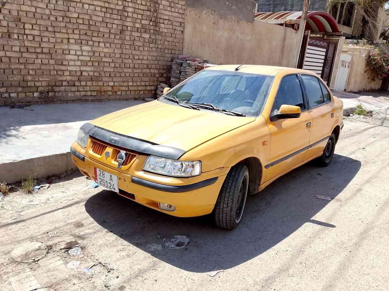 سمند 2010 رقم نجف الماني تحويل داخل بغداد مصفره غرامات وهيئه سعرها 22$. محرك كير مضبوط تبريد ثلج جديد حماوه جوه الربع نظيفه جاهزه. مكاني سيديه. ***********.
