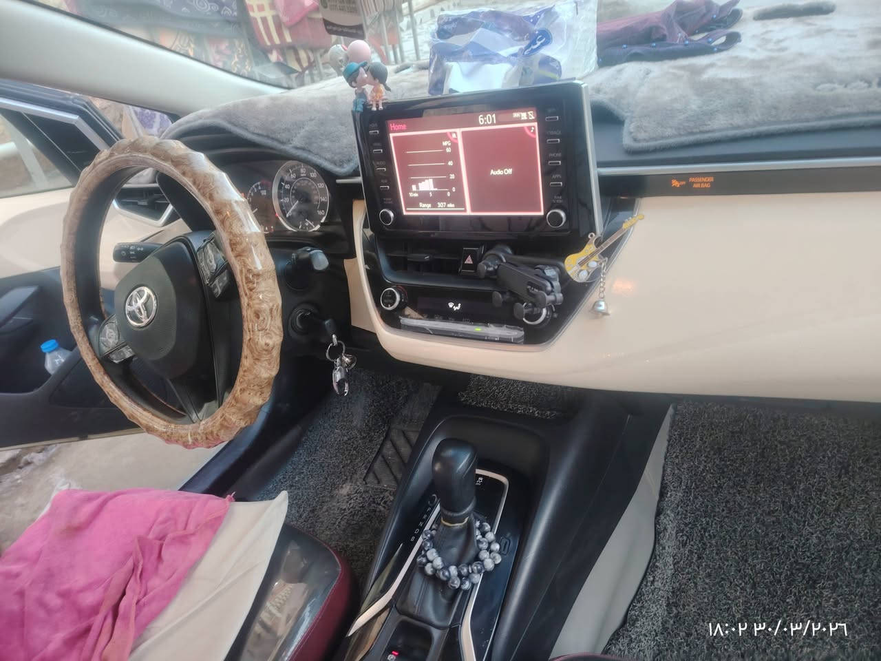 كورلا للبيع موديل ٢٠٢٠ بدون دواخل بس البونيد مبدل كير محرك وتبريد شرط رقم كركوك نكليزي السعر ١٥٨وبيها مجال ***********
