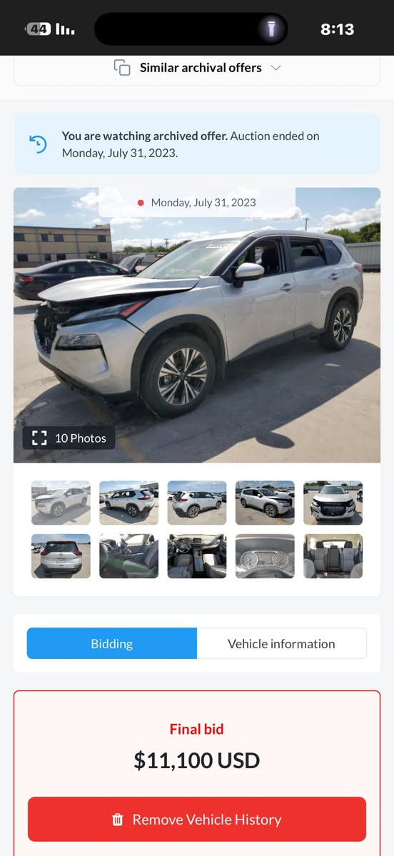 نيسان روج SV 2023
( حادث السياره بسطه جدا بدون صبغ فقط بيه تعديل بسيط وسونار موجوده))))
حساسات
مانع تصادم امامي
كامره خلفيه وشاشه جبيره
نقاط عمياء ورادارات جانبية
تبريد ثلج
تايرات جديدة
تشغيل عن بعد
ماشيه 58 
السعر : 162
السياره جديده بمعنى الكلمه 
كركوك ***********
