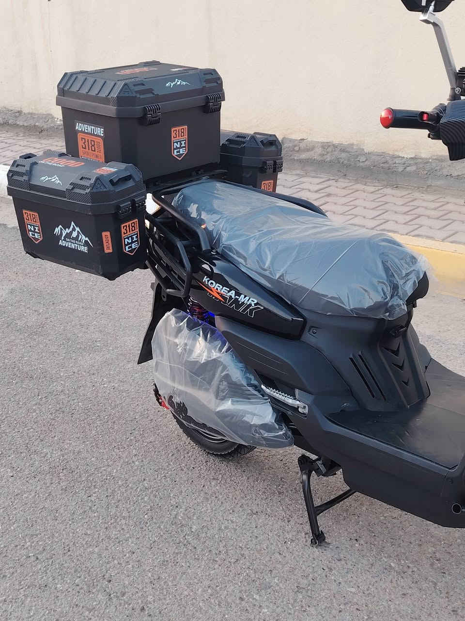 #للبيع  دراجه اباتشي6باتري مسطرة38 امبير ملف 5000 سرعه  130حقيقي استخدام شهرين   السعر  مليون او 350  العنوان الفلوجه   رقمي  ***********
