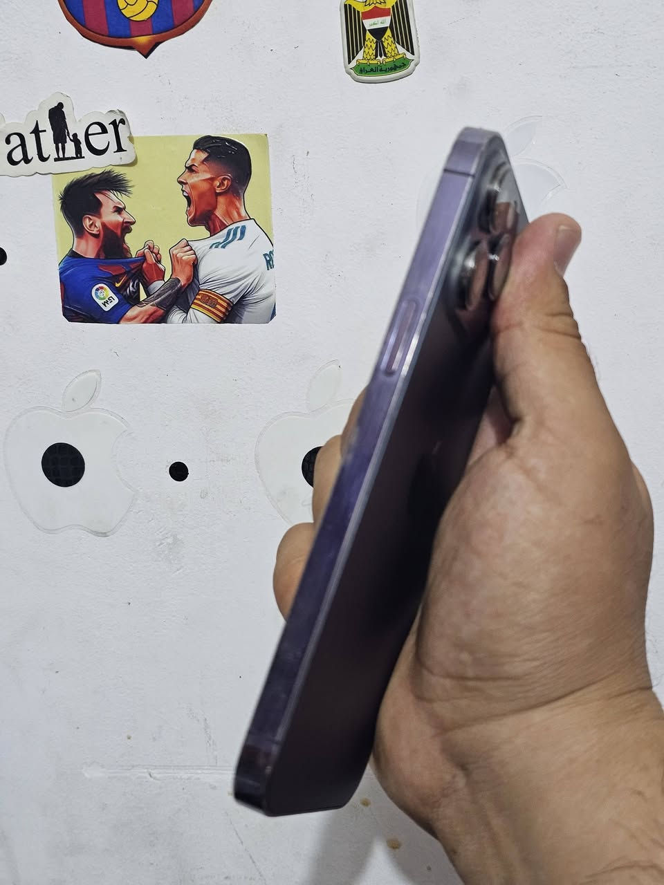 ايفون 14برو ماكس ذاكرة 128 بطارية86 مبدل ضهرة 
بي رسالة كامرة اصلية من ابل فقط الباقي كلة بلادي وضع الشركة 
ب630الف قفل مكاني بغدادجديدة توصــيل ماعنـــدي شراي خاص او علق ادزلك رقمي 
رجاءا لاتكسر بالسعر معجبك المنشور اعبرة


**إذا كنت صاحب هذا الإعلان وتريد حذفه لأي سبب، رجاءا أرسل رسالة إلى الدعم الفني**