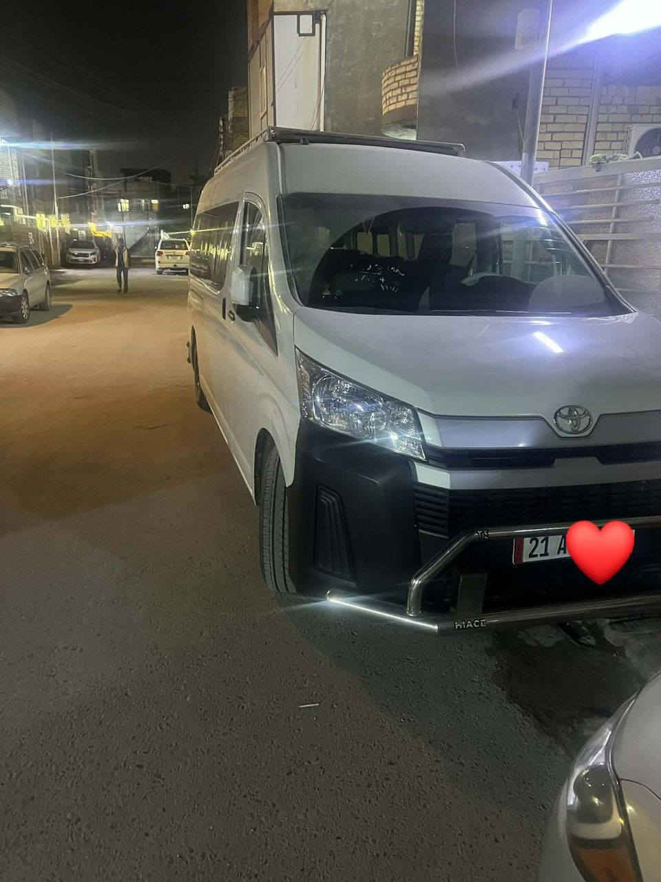 السلام عليكم سياره هايسه ام البوز للبيع موديل 2021
نص فول كير عادي. السياره بانزين رقم اربيل تبريد ثلج 
تخم تأير السياره ماشيه 295 درع امامي وخلفي وسوبايه سعرها 3,40  مكاني بغداد 
***********
***********واتساب
