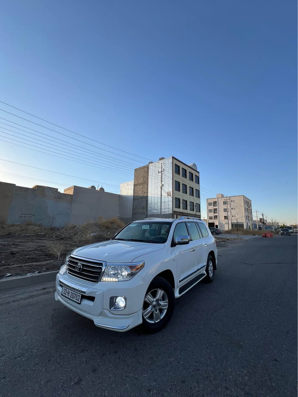 Toyota land 
 وەنەوشە مۆدێل 2008  شکلی گۆراوە بۆ 2015  فول فول مواسەفات  gxr  سلایت  بەسمە ٦ پستۆن کامێرا دەرگا بەسمە  گێرو مەکینەو ئە کسل بەشەرت    بۆیاخ ٣ پارچوە شانێکی بۆیاخە  پشتو 
پئشی کەپسە    چوار تایەی لۆکی لە ژێرە  هەمو شتیکی بەشەرت  بەناوی خۆمە سەنەوی فەحسو هەزەی تازەیە   هەمو شتێکی بەشەرت 
ژمارە موبایل  *********** أربيل, العراق
