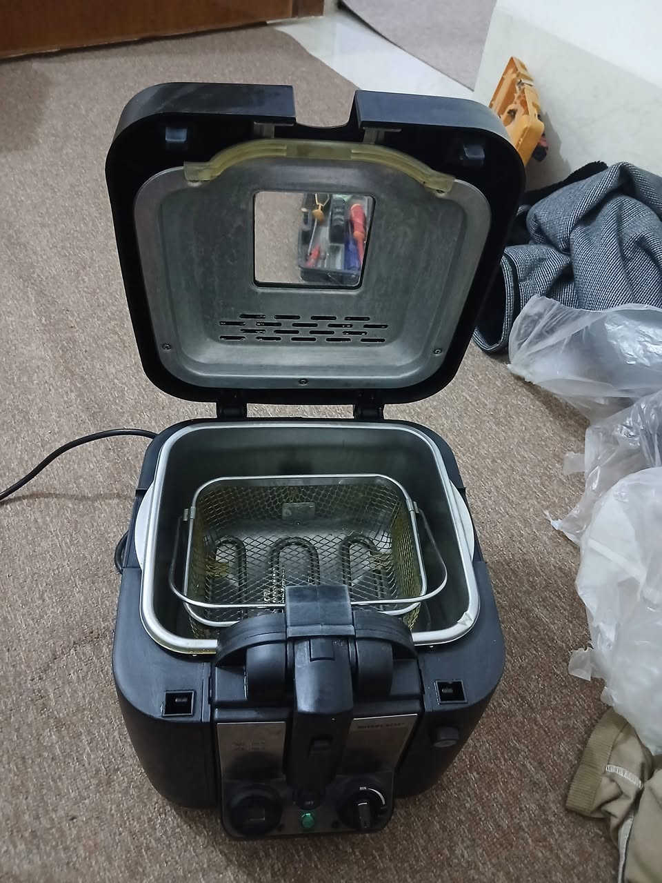 قلايه مستعمله للبيع
شرط الشغل مستعمله قليل 
السعر ٢٥ الف قفل


**إذا كنت صاحب هذا الإعلان وتريد حذفه لأي سبب، رجاءا أرسل رسالة إلى الدعم الفني**