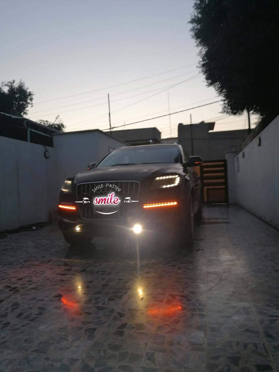 أودي Q7 2011 محرك وگير بطة vvt 3000 منظومة غاز يعني غاز وبنزين مواصفات السيارة فول تبريد 3قطع باتري جديد رادار جانبي سقف بانوراما بردات جگات جوبليس تصعد وتنزل مسجل 12قرص +2 ميموري كشنات جلد هيترات صندوق شفط حساسات اماي وخلفي كامرة مري شفط مواصفات Q7 رقم سليمانية تحويل مباشر السعر 93 ورقة للتواصل{***********}
