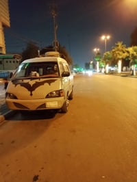 سياره فان للبيع محرك ففتي vvtسياره كهربائياته كله شغاله صاحبه موجود ير...