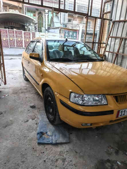 من رخصه صاحب البيج سمند 2011بأسمي رقم انكليزي تحويل ثاني يوم بيه تعمير هلالات ودوس اثر خياس  مكينه جديده تبريد ثلج حماوه ماكو انسه تخم تاير جديد حداديه كلشي كامل تشغل وتطلع كبل عله باب الله السعر 38وبيه مجال حك الجيه عنوان بغداد شعب ***********
