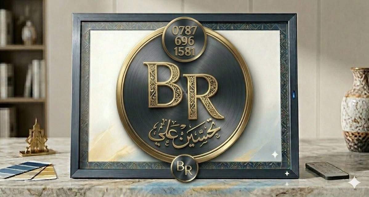 مستعدون لتنفيذ جميع أعمال جبسين بورد والواجهات المنزليه بأحدث التصاميم وبمواد جودة عالية وبأسعار مناسبة في كربلاء 😍
للاتصال والاستفسار (واتساب):
________
‏‪***********
