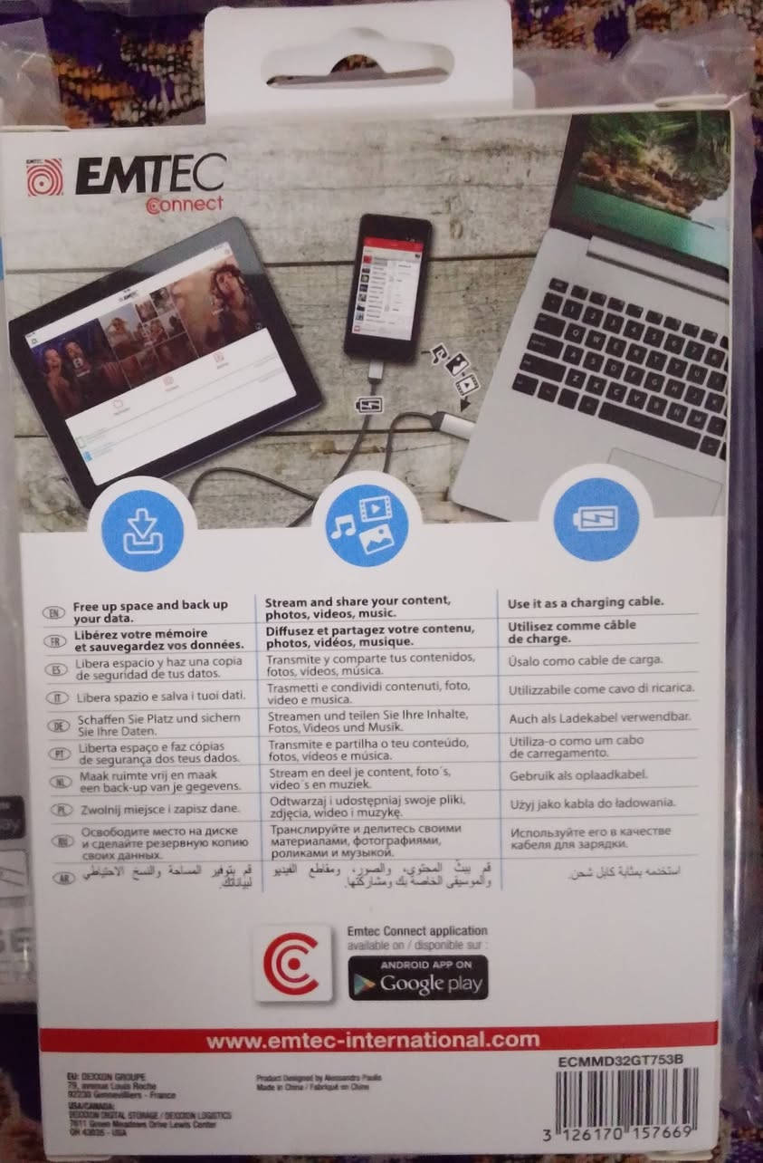 السلام عليكم
كيبل مايكرو شحن + فلاش 32 + ناقل ملفات من الهاتف للكيبل للحاسبة وللتليفون كلكسي واذا تريد تحويلة تايبسي هم متوفر
السعر 15 الف مع التوصيل 
*********** 
***********
