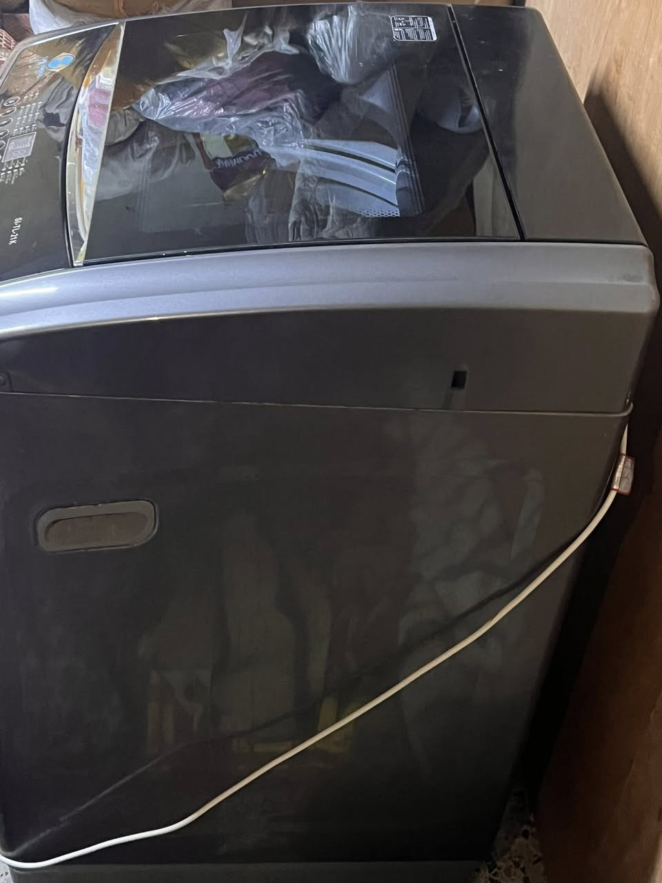 السلام عليكم خواتي غسالا ملابس للبيع نضافه فولل  كدام العين مابيها اي شي اخو الجديد واذا ع اشخوط هذ نايلون يعني مو الغسالا /////السعر 425 وبيها مجال التواصل خاص او ع رقم ***********
