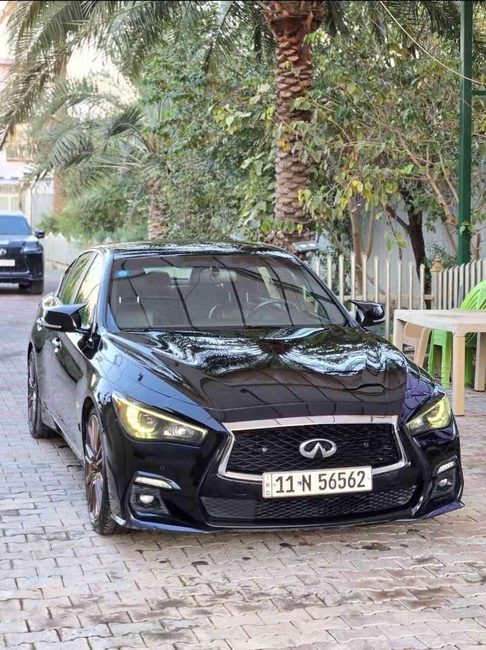 للبيع انفنتيQ50 ريد سبورت
٤٠٠ حصان 
ماشيه 53 الف ميل موديل 2018
المواصفات 
رادار امامي وخلفي وجانبي 
نقطه عمياء 
اوتو بريك امامي وخلفي
فجوج انفنتي سبورت ٤ بستم 
تدفئه كشنات وستيرن 
فتحه سقف 
شفتات 
٤ كامرات ٣٦٠ درجه محيطية 
تحكم ٣ قطع بالمقعد 
٦ وضعيات قيادة 
حساسات امامي وخلفي 
تشغيل عن بعد
ويل قياس ١٩ تو سايز
وبيهة إضافات اخرى داخل وخارج السياره 
حادث جانبي جاملغ عكس السايق 
السعر 17.500 دولار 
تواصل واتساب أو اتصال 
*********** بغداد, العراق
