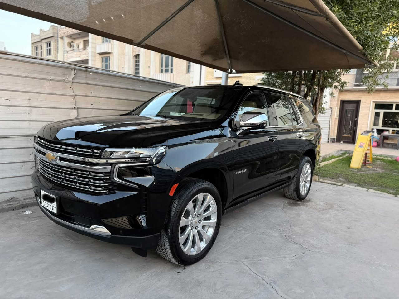 تاهو 2023 ( برمير ) خليجيه وكالة المنصور رقم بغداد  نظيفه جدا فول الفول مكفوله من التبديل والبارد بيه ربع الجاملغ  لأمامي  صبغ اثر شخط بدون دواخل ولا حادث والباقي مكفوله السياره جدا نظيفه ماشيه 70 الف كيلو الموصفات معرفه السعر 51500 وبيه  مجال بسيط الرقم *********** بغداد, العراق
