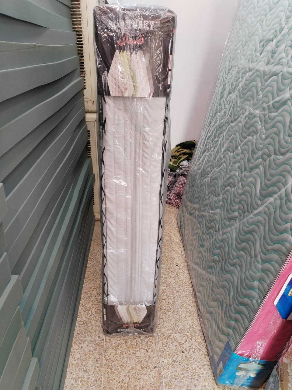 العنوان باب شمس قرب مجسر المعارض محل الوسام للتواصل ***********
متوفر
 مميز اول
ممز ثاني
160 *200 اكو 20 سم اكو 30سم
180*200 اكو 20سم اكو 30 سم
70*180*سمكو 7سم
75*180 * سمكو 8 سم
