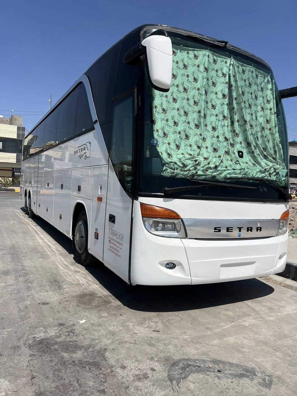 باص ام سيوف 417
للبيع رقم كركوك إنكليزي بأسمي شرط التحويل 
مديل ٢٠٠٤ اصل 
٦٠ نفر 
بجم حديث 
تخم تاير جاهزه للعمل  
السعر ٨ 
رقم ***********
