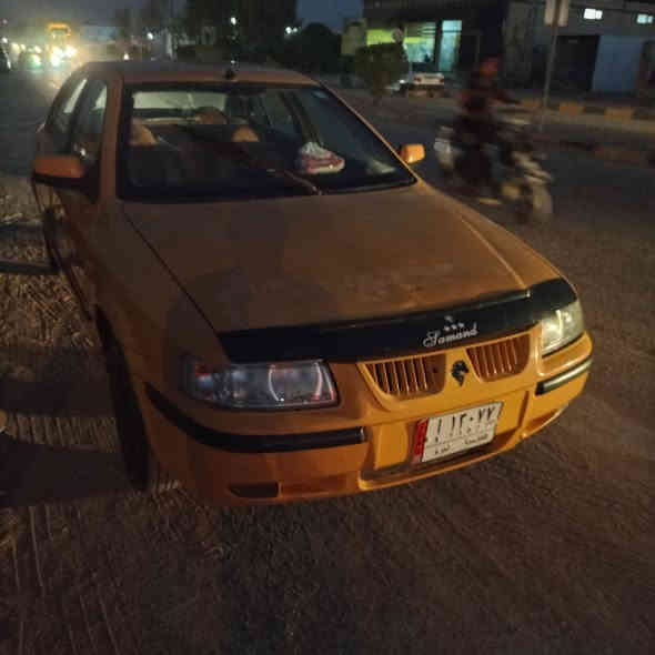 السلام عليكم سياره سمند للبيع بسمي بيه كازكت سنويه صاقطه  بسمي شوكت ماتحول حول ولله العضيم ماكلك تعال حول خياسات كامله عوزه معجون وصبغ سعره 24وبيه مجال قليل مكان دوانيه قضاء سومر هاذه رقمي ***********
