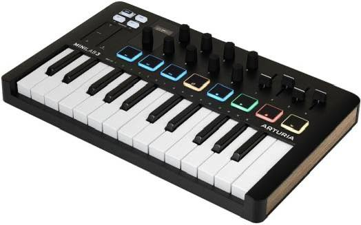 Arturia MiniLab 3 - للبيع
• المفاتيح: 25 مفتاح Slim-keys بحساسية عالية للمس.
• التحكم: 8 منصات (Pads) بإضاءة RGB + عدد 8 مفاتيح دوارة + 4 فادرز (Sliders).
• الشاشة: شاشة OLED مدمجة للتنقل السهل بين الإعدادات.
• التوصيل: مخرج USB-C (حديث) ومخرج MIDI للأجهزة الخارجية.
• المميزات: يحتوي على Arpeggiator و Chord Mode مدمج.
• التوافق: يعمل فوراً مع جميع برامج الموسيقى (FL Studio, Ableton, Logic).


**إذا كنت صاحب هذا الإعلان وتريد حذفه لأي سبب، رجاءا أرسل رسالة إلى الدعم الفني**