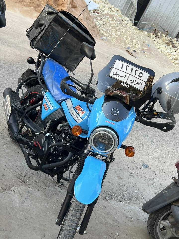 السلام عليكم دراجه دايون مرقم اربيل دراجه براسه مليون حض من ناحيه نضافه الدراجه محافض عليها ومابيها اي نقوصات مثل متشوف السعر مليونين و500 وبيها مجال مكاني بغداد استفسار واتساب ***********
