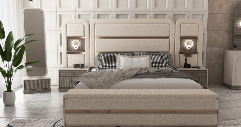 #الراقي_للاثاث_التركي
 اكتشفوا روعة التفاصيل وأناقة التصميم مع غرفة النوم 
تصميم عصري بلمسات ناعمة، يجمع بين الراحة والفخامة 
ليمنحكم تجربة نوم لا مثيل لها.
كل قطعة مصممة بعناية لتضيف لمسة من الرقي إلى منزلك.
تتكون من 10 قطع متعدده
احجزها الان
ضمان 5 سنوات
توصيل مجاني داخل بغداد وميسان فقط
يوجد توصيل لجميع المحافظات 
رقم خدمه الزبائن :-***********
 واتساب ***********
العنوان-ميسان شارع نعمه الريفي مقابل حلويات المعين وصوره السيد
