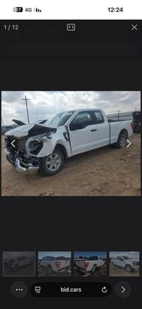 فورد F150  موديل 2023  قماره وربع  محرك 8 سلندر حجم 5000 تنفس طبيعي بي...
