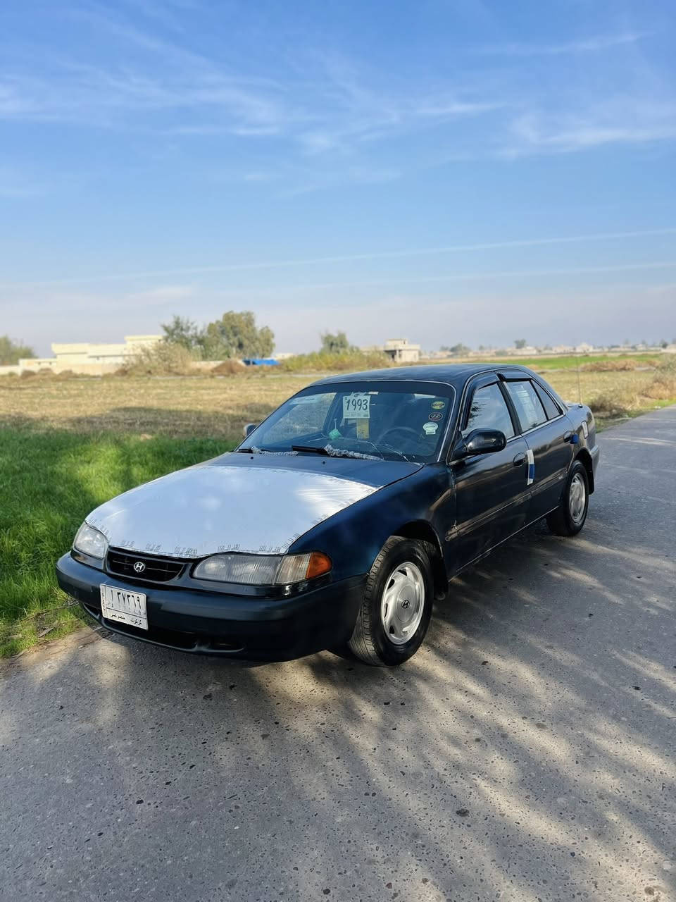 سلام عليكم للبيع سوناتا تو موديل 1994رقم كركوك سنويه لل28 كير اوتماتيك محرك وكير شرط صدر جديد تايرات جدد كهربائيات شغاله سياره جاهزه بسعر 46وبيها مجال المكان تكريت رقم التلفون***********
