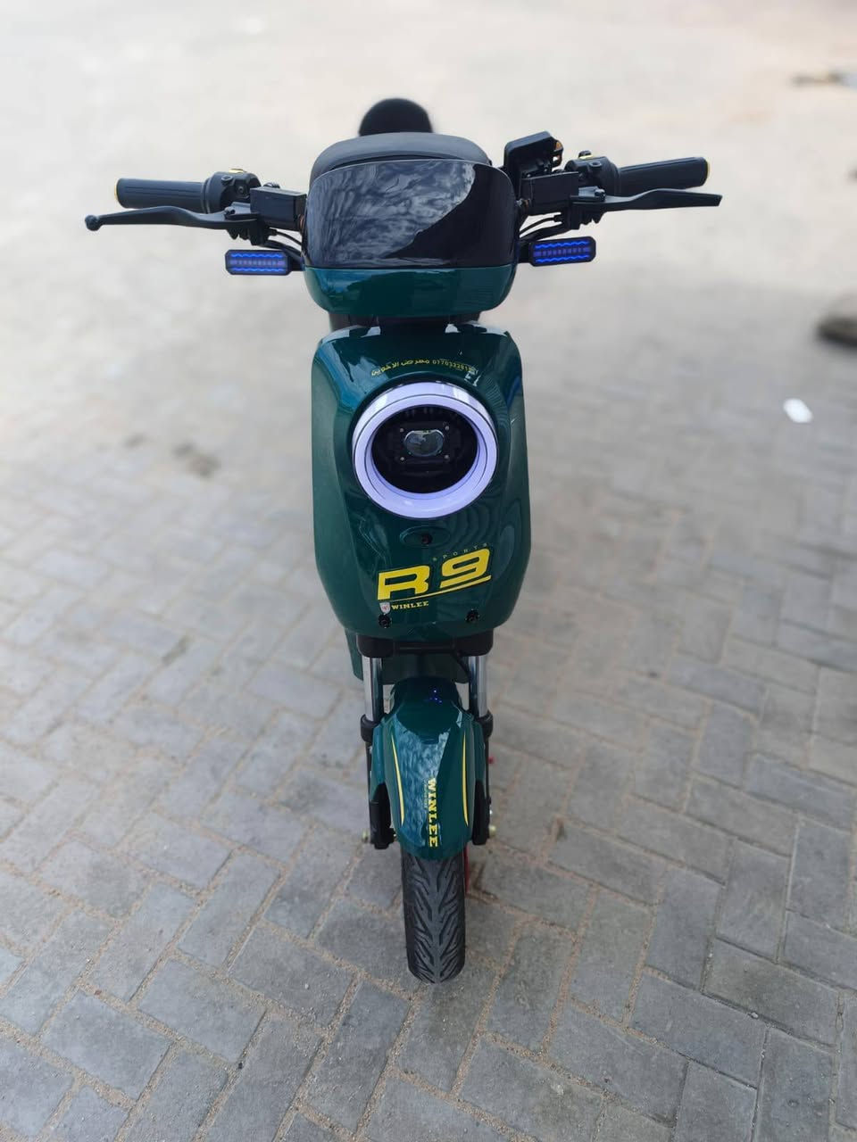 سلام عليكم دراجه R9 نضيفه كهربائيات كله شغاله باتريات 32م سعر 440 لبصره كرمه علي رقم لهاتف ***********
