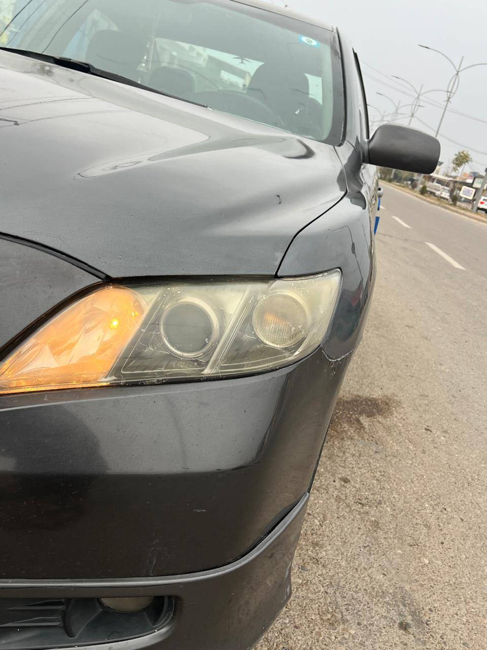 كامري 2008  محدث 11سبورت رياضي اربع سلندر وارد امريكي صبغ حزام رقم بغداد دولي سنويه لل28 باسمي تحويل ثاني يوم السعر 85 وقابل  للتفاوض رقم ***********
