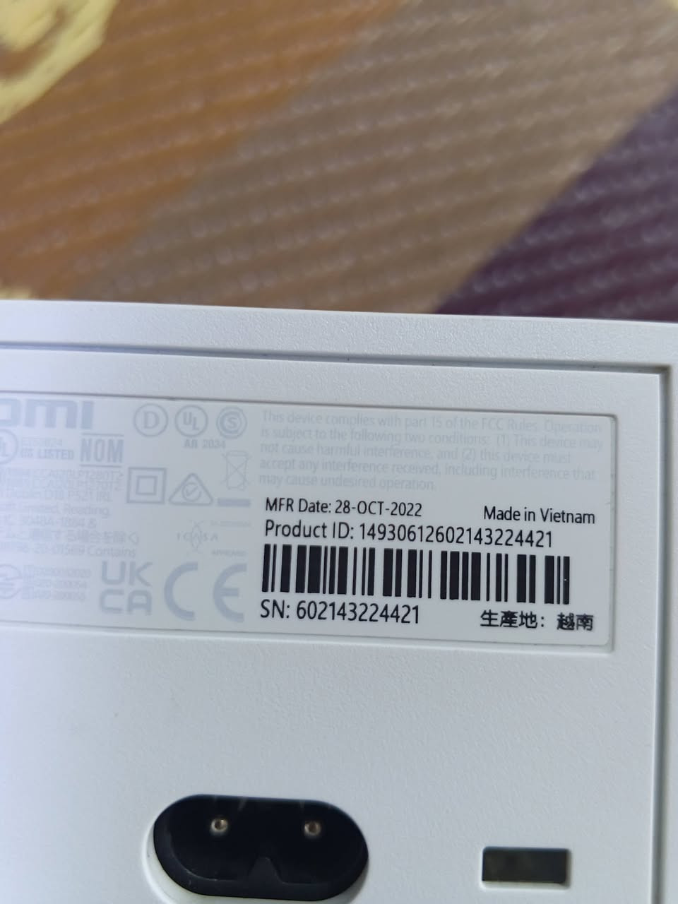 السلام عليكم Xbox series s نضافة 90/100 لامفتوح ولا مصلح فقط بدون كارتون اصدار 2022 كامل ملحقات جوستك واحد احترافي واشتراك كيم باس شهر البارحة اشتركت سعره(340)
مكاني بغداد الشعلة توصيل ماعندي


**إذا كنت صاحب هذا الإعلان وتريد حذفه لأي سبب، رجاءا أرسل رسالة إلى الدعم الفني**