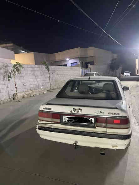 مازدا ٦٢٦
مۆدێل ٩١
٨ و بەخ
وەرەقەی بەنزینی لەگەلە
رەقەم هەولێر 
رەقەم خاوەنی: ***********
سعری ٤٥ مەجالی تیایە
