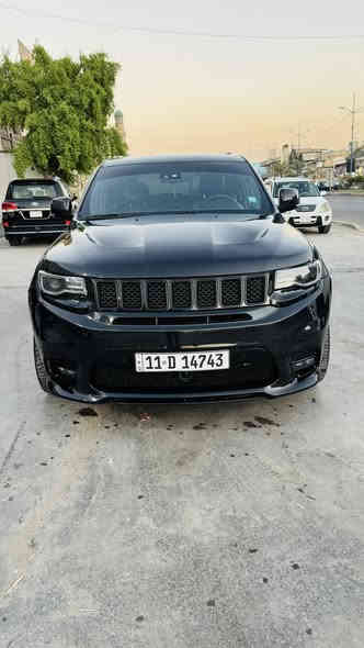 Jeep Srt 2015 خليجي 
معروفة مواصفات ال SRT 6400✈️✈️

بانوراما شاشة كبيرة كشنات كنتارة فوريل ٥ أنظمة قيادة تراك كشنات تدفئة تبريد مري قلاب رادار امامي جانبي خلفي زراك لايت وضعيات خزن سماعات هارمن كاردن وهواي مواصفات 

السيارة بيها طخه طرف البنيد مصبوغ والباقي كفالة 
جديدة السيارة ماشية ٧٥ 

السعر 220$ 

***********
