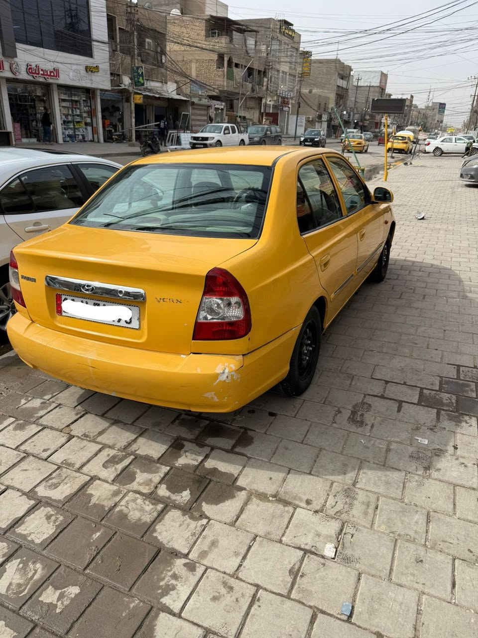 فيرنا 2014
سيارة كاملة ومرتبة واضحه كدامكم وسيارة باسمنه تحويل ثاني يوم السعر 72 ومكاني الامين الثانية تواصل ويا الرقم فقط ‏‪***********‬‏
