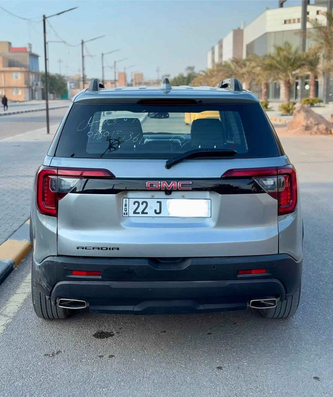 جمسي اكاديا SLT 2023 فول الفول نفس مواصفات الدنلي
7 راكب ، المحرك 6 سلندر 3600 
دخول جديد السيارة نظيفة ما ناقصه شي وبعده جديده بشرط ماشية16 الف بعده بريحه الوكاله رقم اربيل الدولي 
تحويل او وكاله 

الضرر : بنيد وجاملغ امامي تبديل 
وربع جنطه صبغ  مع بارد 
السيارة (ختامية المواصفات فول 1/1) 
1-الرادارات ( امامي - خلفي -جانبي ) السيارة كلها رادارات ✅
2-الكامرات (امامية - خلفية - جانبيات - 360 درجه) خمس كامرات بيها 📷 ✅️
3-دوسات بلاديه  / مري قلابه ويا البك / مقاعد خلفيه VIP / كشنات كهربائيه مع ذاكرة خزن  / مقاعد ( تدفئه + تبريد ) 
/ وضعيات قيادة / تحديد مسار ✅️
4- داتا شو / شاشه دجتل ✅
5-تدفئه ستيرن / / تبريد خلفي مركزي ✅
6-مراقبة النقطة العمياء /  مري شفط كهربائي ( فقط بالفول يجي) ✅️
7-شاشه ابل كار بلي / جنطه كهرباء / ستيرن تحكم كهربائي بالكامل ✅️

للبيع فقط مكان السيارة النجف الاشرف 
☎️ رقم الاتصال  :‭0786 966 9992‬
 متوفر وات ساب 
مامتواجد ع الفيس 
فقط للشراي يتصل 
ملاحظة (السيارة قافله مواصفات اعلى شي  بشرط  نقص فقط فتحه سقف
