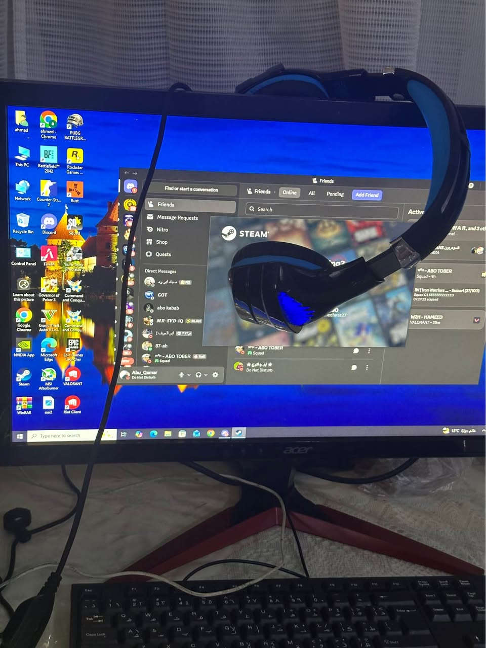 بي سي استعمال قليل جداً بيه مجال بسعرها شويه وياها مايك والمواصفات داخل المنشور بغداد, العراق


**إذا كنت صاحب هذا الإعلان وتريد حذفه لأي سبب، رجاءا أرسل رسالة إلى الدعم الفني**