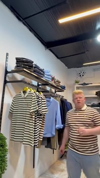 تيشيرت مقلم • ماركة بولو • مقاسات L-4XL