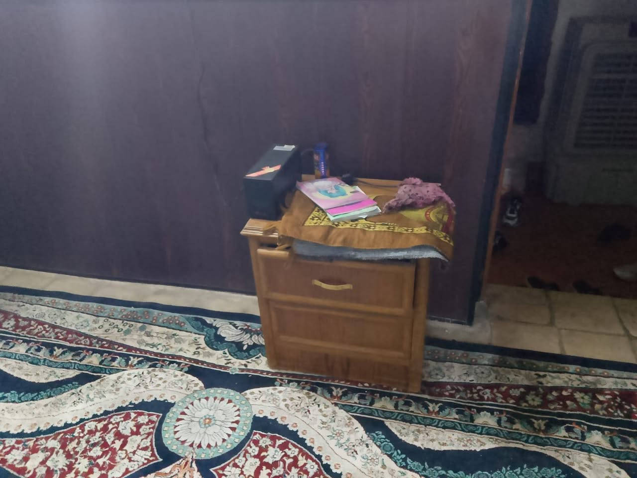 سلام عليكم غرفه صاج داخل و خارج تكمه وجديدة توصا عنواني شالجيه قرب عداديه سيف الدوله س ع ر  مليونين  وبيهه مجال *********** مكلف بلنشر
