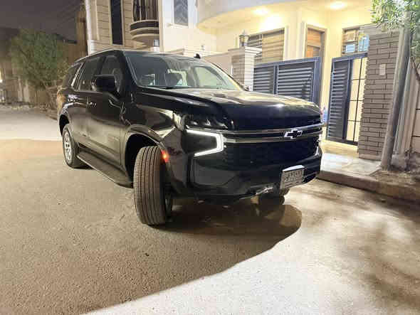 السلام عليكم تاهو LS موديل 22 وكالة المنصور خليجي ماشيه 98 الف ميل 
مكفوله من التبديل والصبغ والفتح بيه بارد بسيط بلجاملغ الامامي 4 اصابع 

بصمه 

كراسي 2 كهرباء 

هند بريك دكمه 

رادار امامي واجانبي 

ثلاجه 

لايتات زنون عالي ناصي 

علامه ضؤئيه 

اطفاء ذاتي 

فول تحكم ستيرن 

شاشه كار بلي 

مود درايف 

تبريد مناخي منفصل 

محرك 5300 

محرك كير مكفولات كفاله عامه دهن تخم تاير باتري جديد 

مكانه الدوره حي دجله او السيديه 

السعر 43 الف دولار بيع فقط 

*********** ليث
