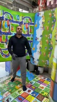 سجادات فوم • مانعة للانزلاق • وتر بروف