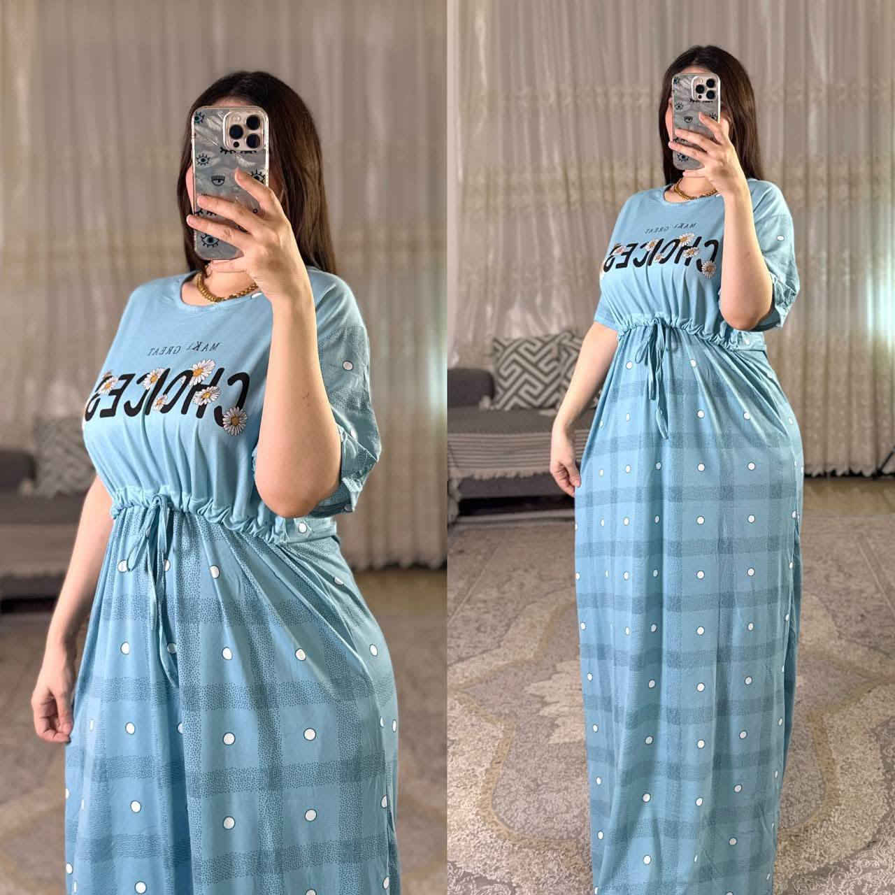 سعر الدرزن 50
دشداشه .. نسائي .. مديل شريط 

الخامه فانيلا ... قطني .. 

القياسات l.xl.2xl.3xl 

🇮🇶توصيل جميع محافظات العراق


**إذا كنت صاحب هذا الإعلان وتريد حذفه لأي سبب، رجاءا أرسل رسالة إلى الدعم الفني**