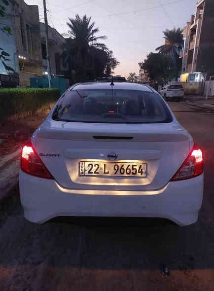 السلام عليكم ورحمة الله وبركاته
للبيع سيارة نيسان صني هندي أصلي 
مديل 22
ماشية 36 الف 
رقم أربيل بسمي حصرياً السنوية تنتهي 2030 
وكالة او تحويل حاضر 
سونار مرفوق بالمنشور 
 سيارة نظيفة وجديدة محرك وكير لوك  يشهد الله سيارة ما مشتغل بيها لا بلي ولا غير شي طخه خفيفة بالباب واضحه بالمنشور 
مكان بغداد شارع فلسطين *********** 
السعر 117 ورقة
