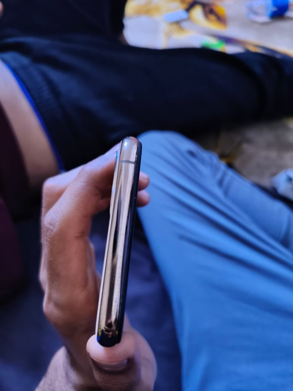 سلام عليكم ايفون 11برو ماكس بي بس فطر صغيرمبدل بس بطاريه بطاريه ١٠٠ ذاكره ٢٥٦كله شغال فيس ايدي بصمه وجه نت تصال تكنيك فول بطاريه خير من من الله البيع أو مراوس حسب قناعه السعر ٣٢٠وبي مجال عنواني بلديات شارع المضيف ***********
