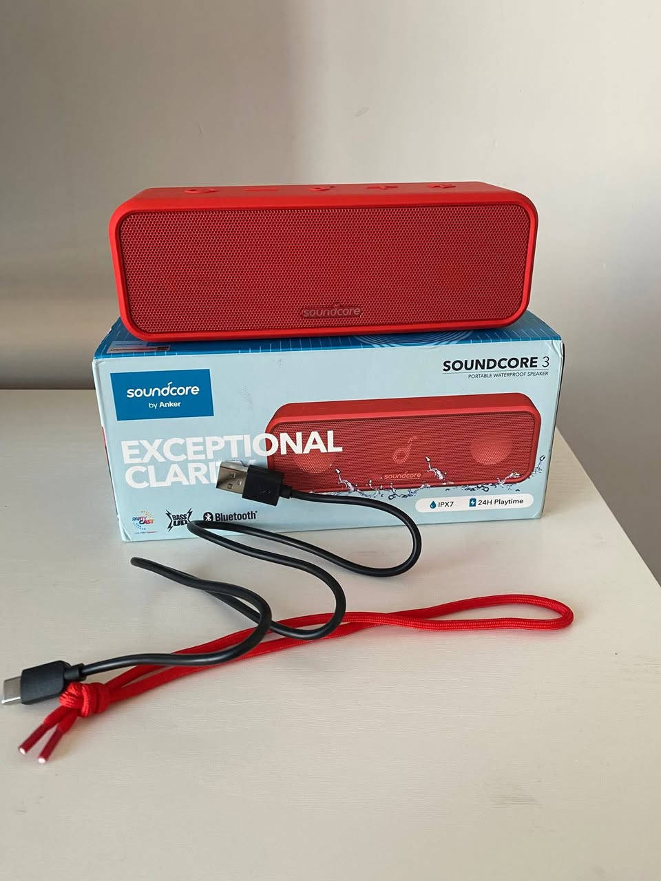 سبيكر من أنكر ساوند كور 3 ،قطعة تحفة تحفة وزن ثقيل
جديدة لوك على أول تم 40 

متوفر توصيل جميع المحافظات


**إذا كنت صاحب هذا الإعلان وتريد حذفه لأي سبب، رجاءا أرسل رسالة إلى الدعم الفني**