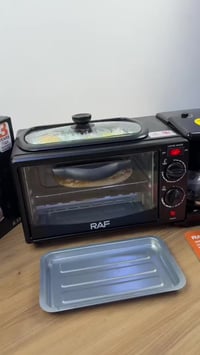 جهاز ٣ في ١ • فرن ٩ لتر • محضرة قهوة ٤ اكواب