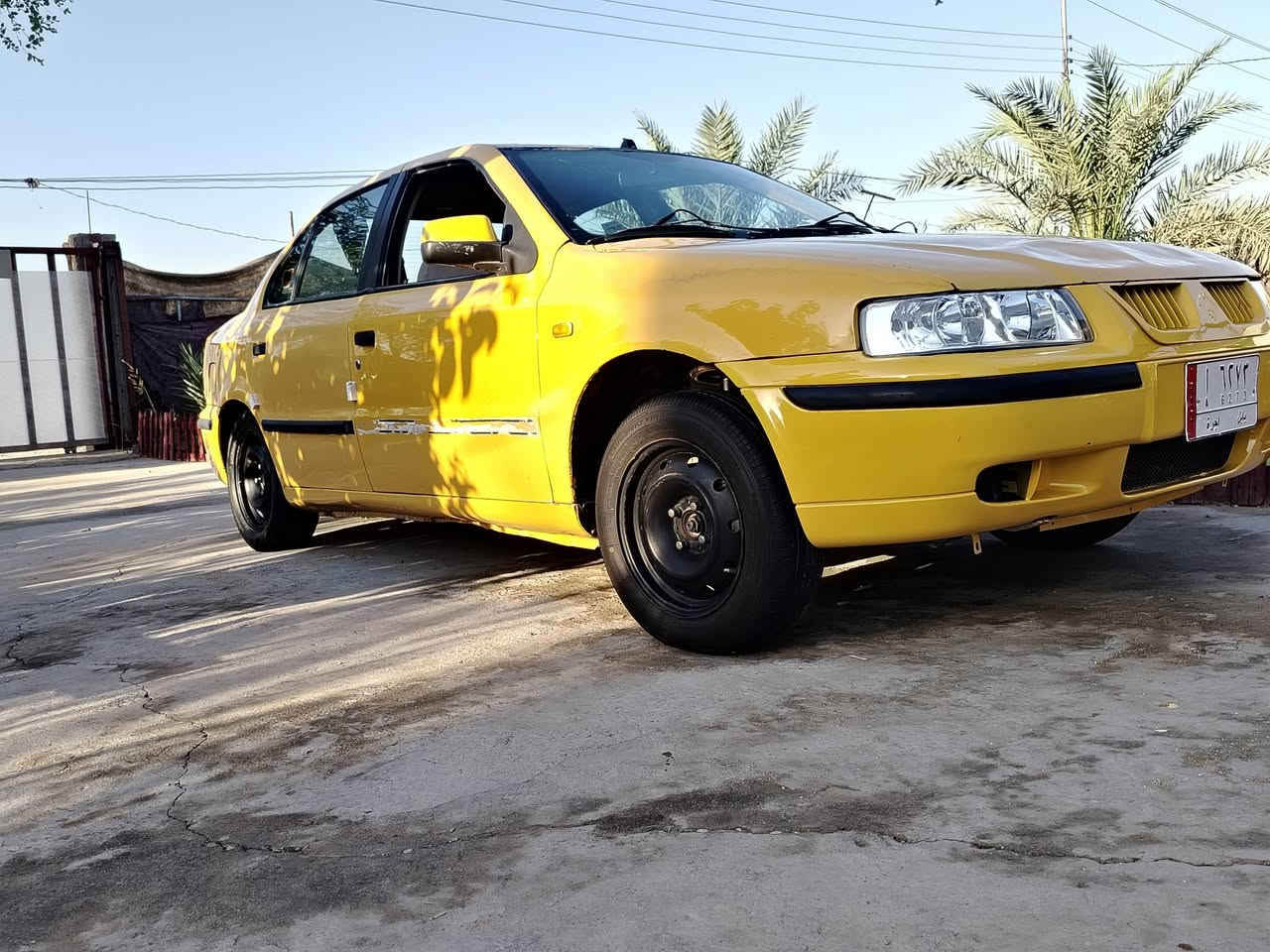 سلام عليكم سمند للبيع او مراوس حسب القناعه موديل ١١مكينه كير خير من الله حداديه ١٠٠بلميه كشر شوف عينك رقم بابل دولي بسمي مصفره هيه وغرامات السعر ٢٧وبيه مجال مكال حله اتصل ***********
