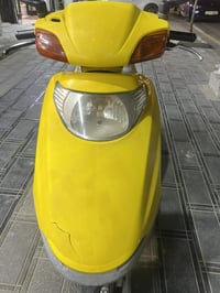 دراجة سبيسي 100 كابريتر كفراتها نضيفة  مكينة وسط  كابريترها لاصلي   بي...