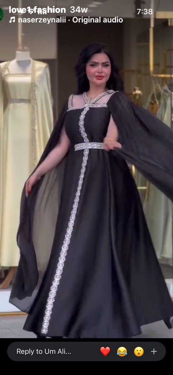 بنات هذا القفطان لابسته ساعتين بس قياسه اكسين يلبس اكبر واصغر لان بي حزام داخلي


**إذا كنت صاحب هذا الإعلان وتريد حذفه لأي سبب، رجاءا أرسل رسالة إلى الدعم الفني**