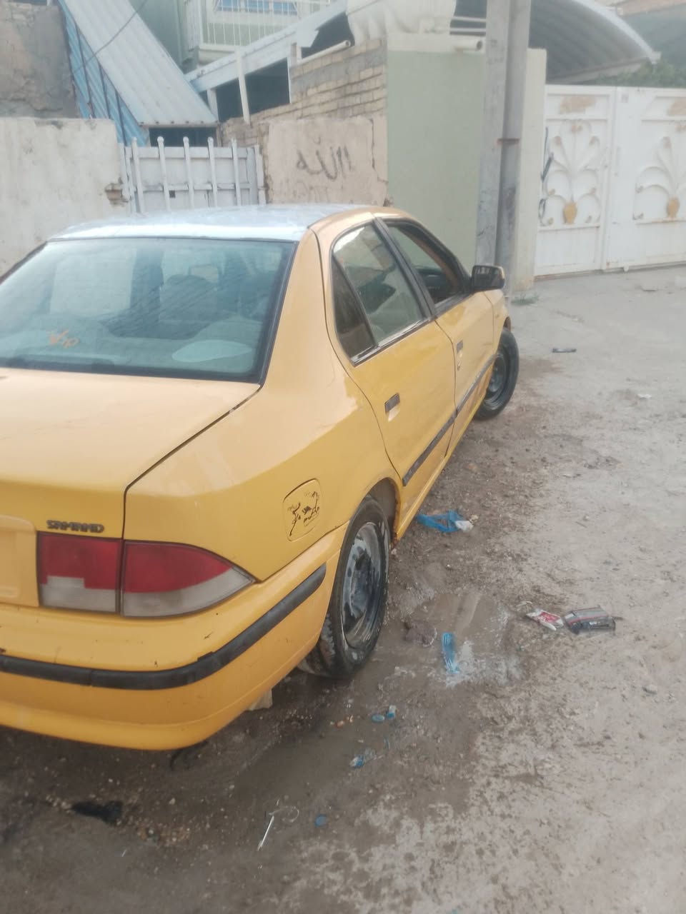 السلام عليكم سياره سمند للبيع موديل 10 سنويه 2028 بأسمي مكاني بابل رقم ***********
